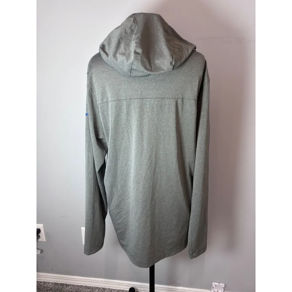 Nike Indianapolis Colts NFL Dri-FIT Gray Hoodie‎ Sweatshirt Men's Medium